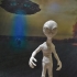 Grey Alien print image