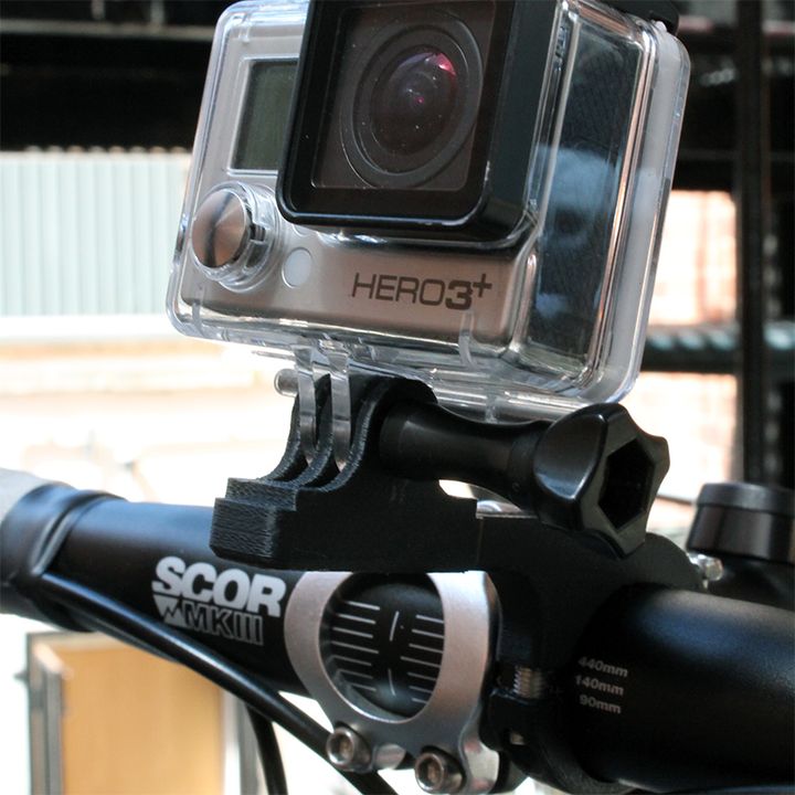 GoPro handlebar mount image