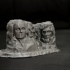 Mount Rushmore National Memorial in South Dakota, USA print image