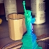 Statue of Liberty in Manhattan, New York print image