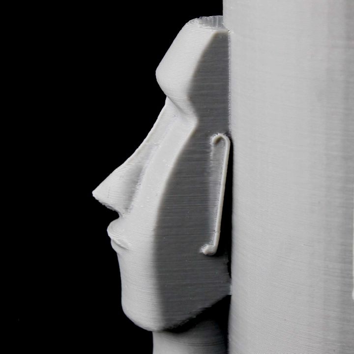 Moai Head Pot image