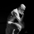 The Thinker at the Musée Rodin, France print image