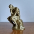 The Thinker at the Musée Rodin, France print image