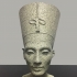 Bust of Nefertiti at the Neues Museum, Berlin print image