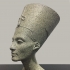 Bust of Nefertiti at the Neues Museum, Berlin print image