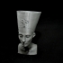 Bust of Nefertiti at the Neues Museum, Berlin print image