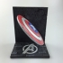 Captain America bookend print image