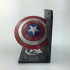 Captain America bookend print image