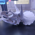 Triceratops Skull in Colorado, USA print image