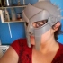 Wearable Gladiator Mask print image