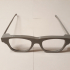 Glasses Frames with bendable arms print image