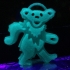 Dead Dancing Bear Ornament print image