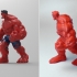 Red Hulk - Low Detail Series print image