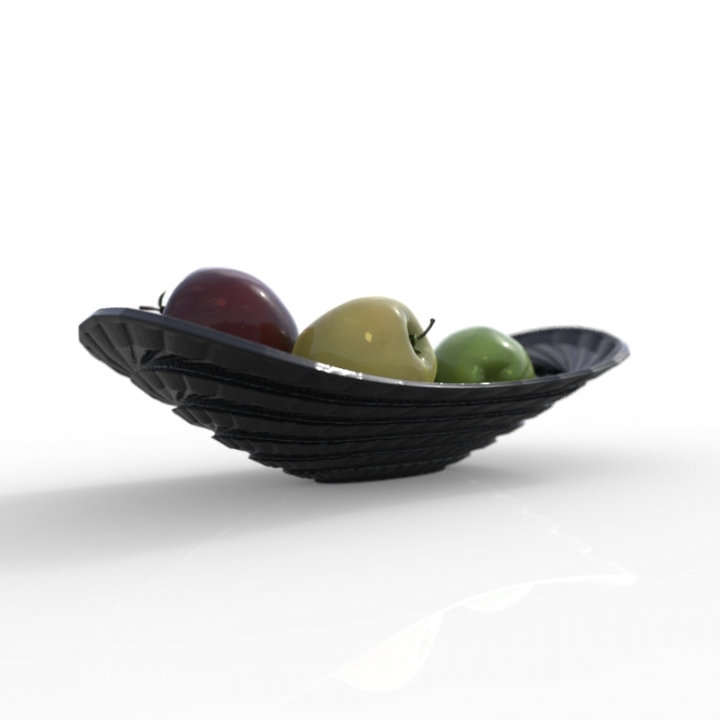 Squeezed Layered Fruit Bowl image