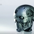 T-800 Terminator Skull print image