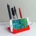 Smartphone + Pen holder print image