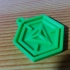 Ingress Logo Keychain print image