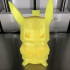 Low-Poly Pikachu print image