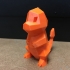 Low-Poly Charmander print image