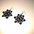 Snowflake Earings print image