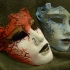 Venetian mask print image