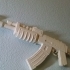 AK47 from Rust print image