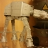 Detailed AT-AT from Star Wars Scale 1:75 print image