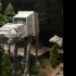 Detailed AT-AT from Star Wars Scale 1:75 print image