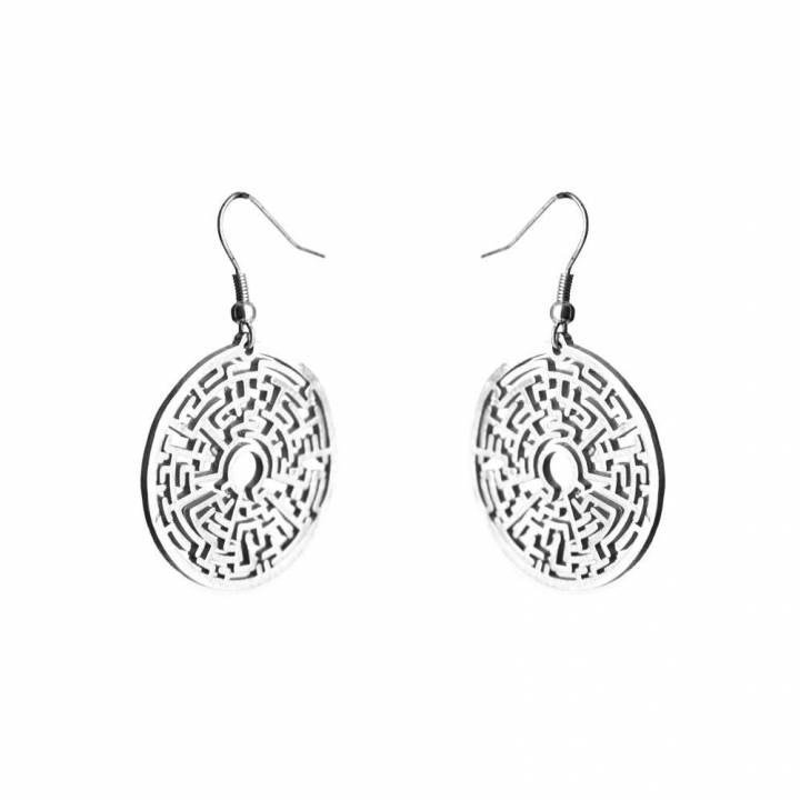 Earrings theta maze 1.1 image