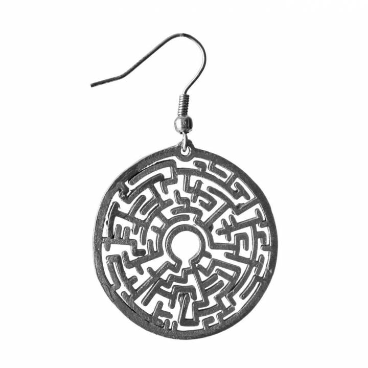 Earrings theta maze 1.1 image