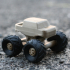 Mini Monster Truck With Suspension print image