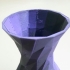 Simple Faceted Vase print image