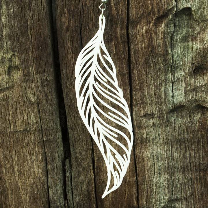 Earrings Feather 2 image