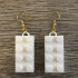 LEgo Earrings print image