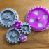 Education Gears print image