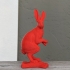 Hare print image