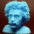 Hairy Einstein print image