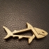 SHARKZ... Fun Multipurpose Clips / Holders / Pegs With Moving Jaws That Bite! print image