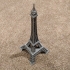 Eiffel Tower Model print image