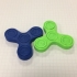 Fidget Spinner - One-Piece-Print / No Bearings Required! print image