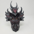 Elder Scrolls Skyrim Daedric Armor Bust print image