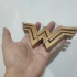 Embleme Wonder Woman print image