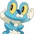 Froakie Pokémon Character print image