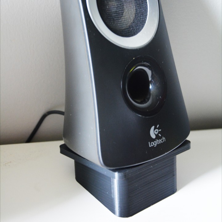 Angled Speaker Bases (Small Desktop Speakers) image