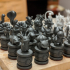 Pokemon Chess Set print image