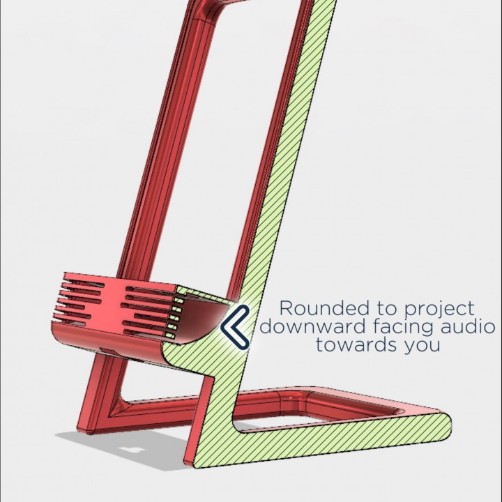 Infinity iPhone Stand (Sound Amplifying) image