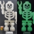 Classic Skeleton Minifig print image