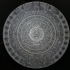 Aztec Calendar - Sun Stone print image