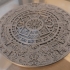 Aztec Calendar - Sun Stone print image