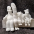 The Simpsons 3D print image